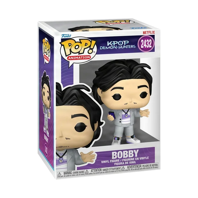 KPop Demon Hunters POP! Animation Vinyl Figure Bobby 9 cm